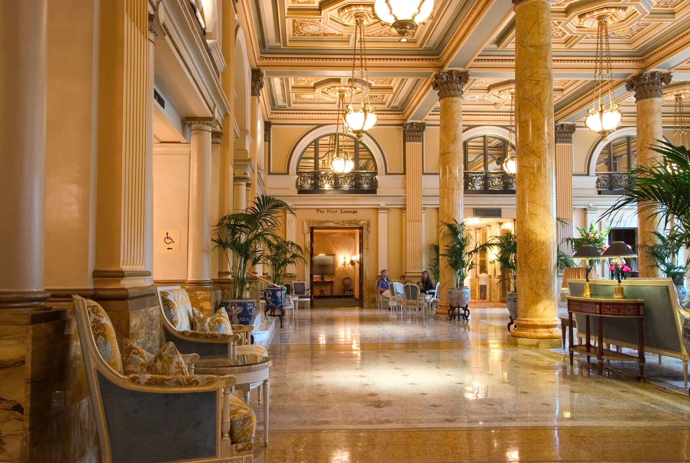 Hotel lobby 3D tour